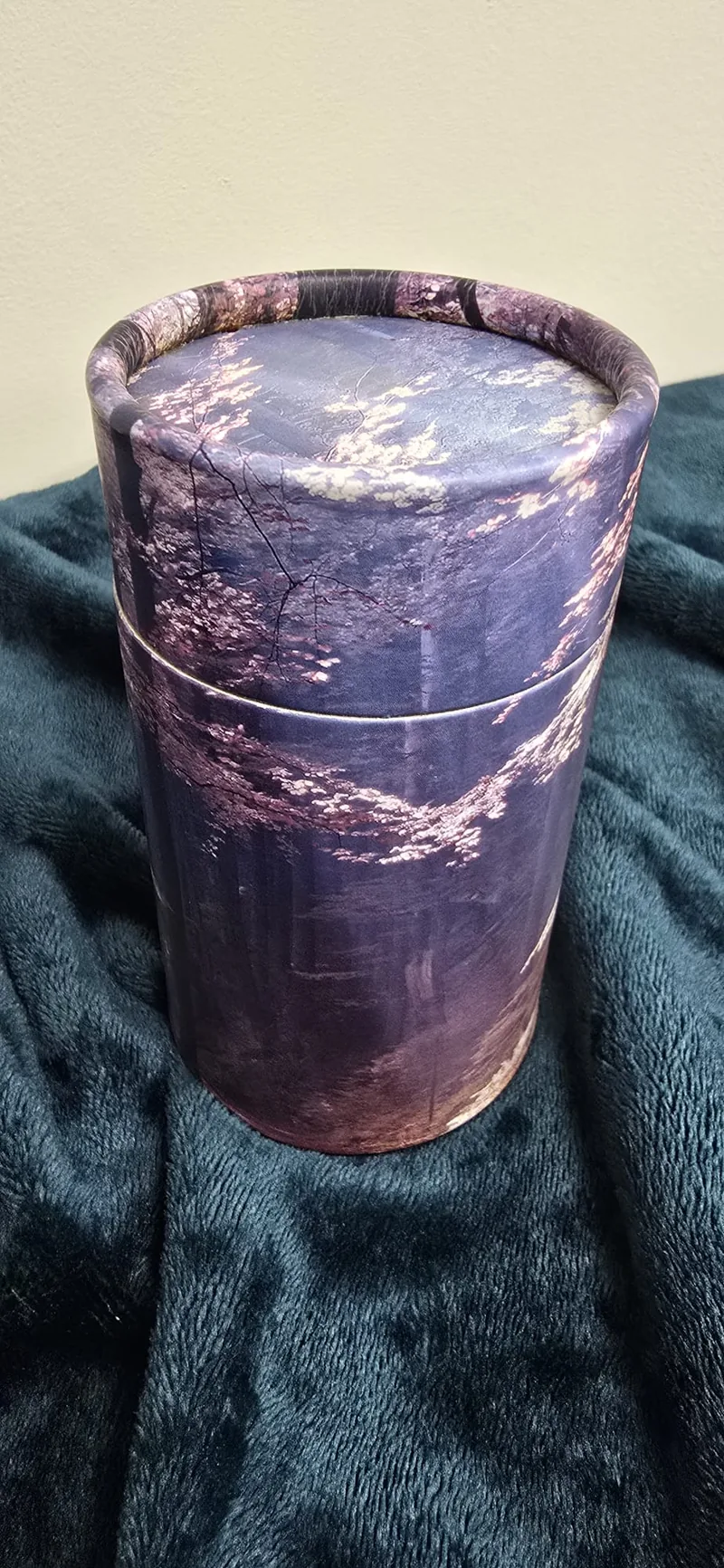 Shaded from violet to grey